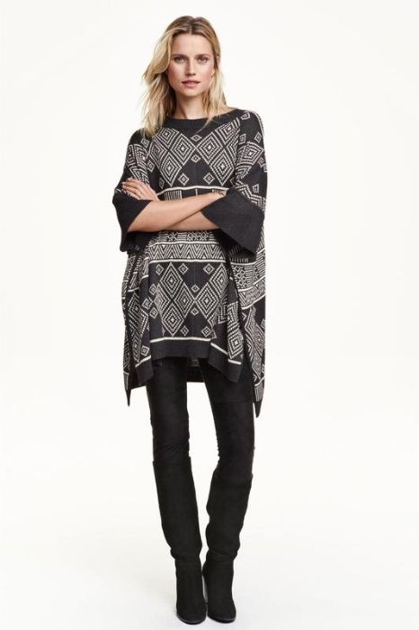 Пончо-накидка H&M