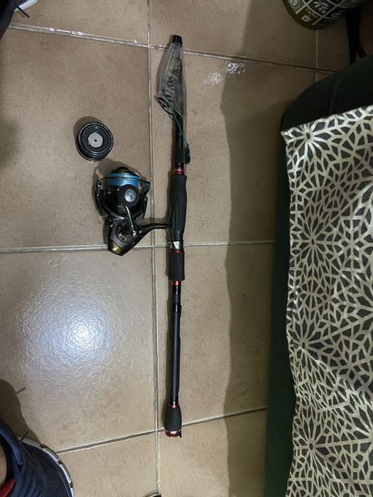 Equipamento de pesca spining
