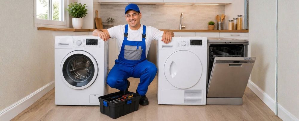 20,00€ Reparação de Máquinas de lavar roupa, secar e loiça