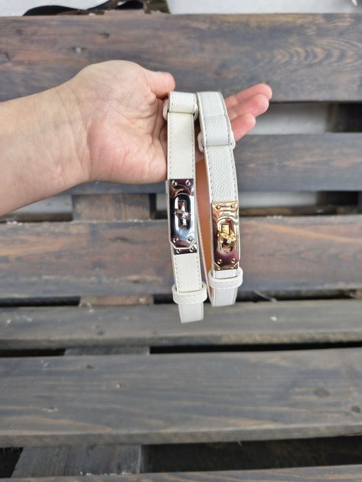 Ремінь новий жіночий  стильний трендовий з пряжкою замочком як herm*es