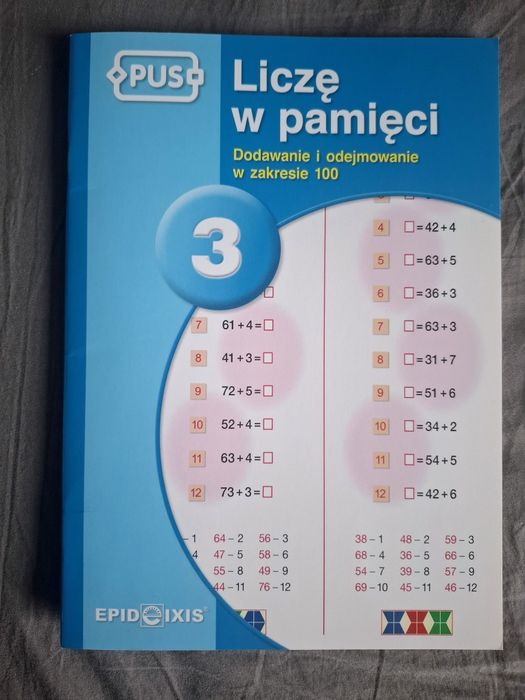 PUS Liczę w pamięci 3 Dodawanie i odejmowanie w zakresie 100