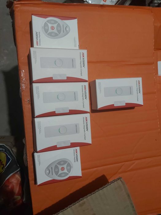 Contato magnetico / comando hikvision via radio NOVO