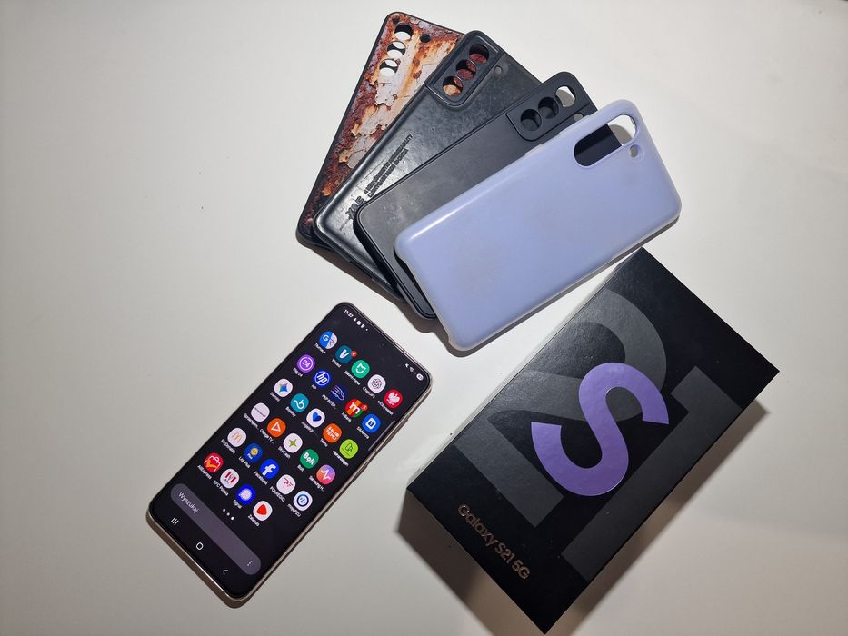 Samsung Galaxy S21 5G 128/8 GB fioletowy + gratisy