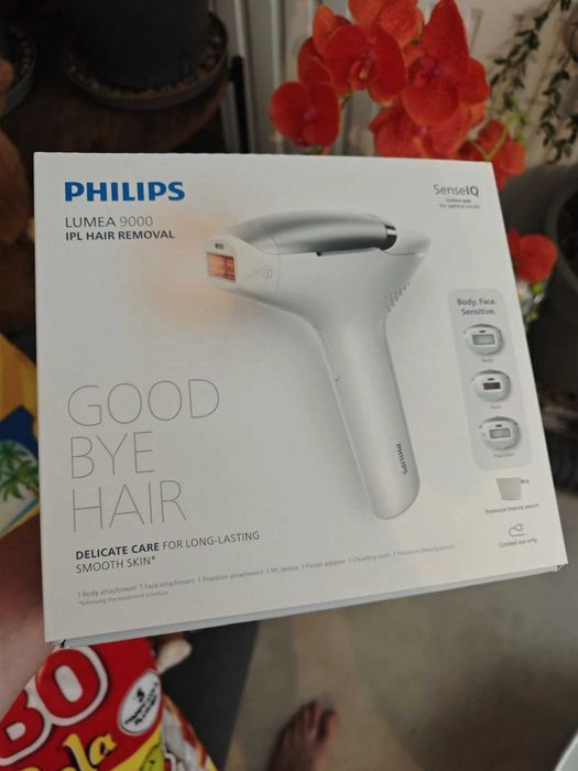 Depilator Laserowy Philips Lumea IPL 9000 Series Nowy Na Gwarancji