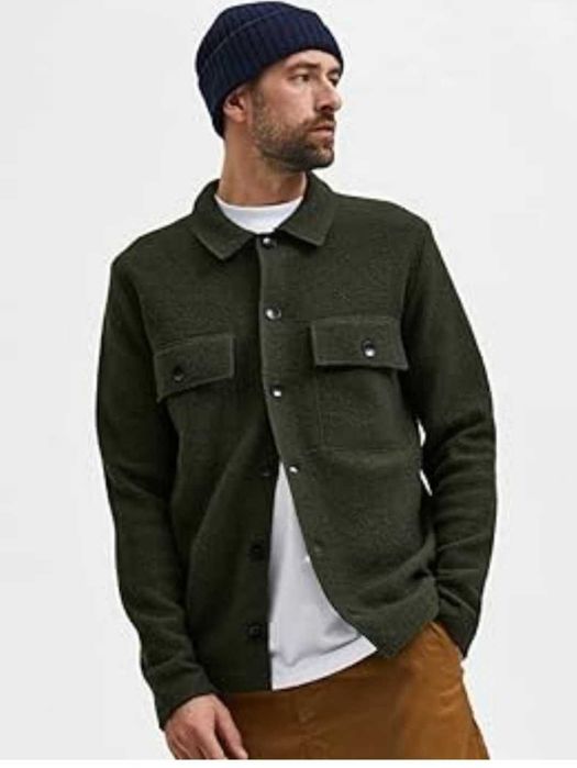 Кардиган мужской шерстяной Selected