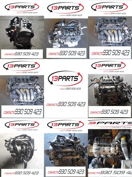 Motores VW Audi Seat Skoda VAG 1.0 MPi 1.2 1.4 TSi 1.6 FSi 2.0 FSi