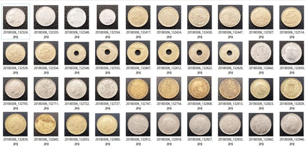 Moedas Vários Países