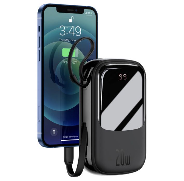 Power Bank Baseus Qpow 20000mAh 15W Black (PPQD-I01) в наявності