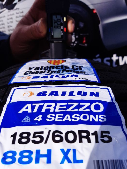 2XOpona wielosezonowa 185/60 R15 88H SAILUN ATREZZO 4SEASON całoroczna