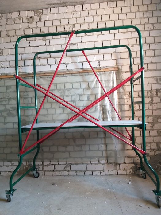 Мастерок. Подмость. Вышка-тура. Строительные леса. Риштовка