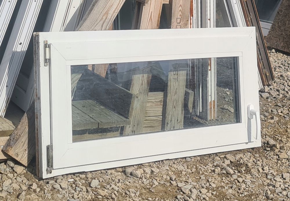 OKNA Używane 110x52 OKNO KacprzaK Plastikowe PCV Białe Lider Okna OLX