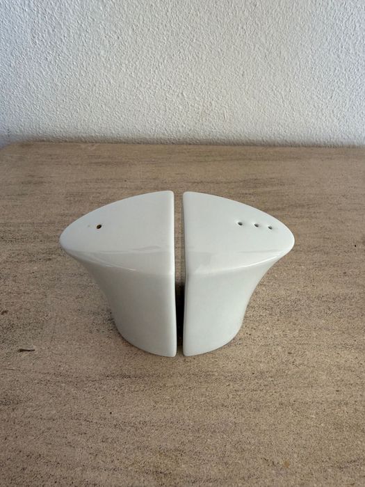 Conjunto Saleiro Pimenteiro Porcelana Vista Alegre