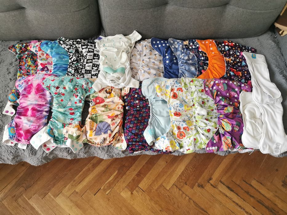 Pieluchy wielorazowe 21 sztuk Mommy Mouse