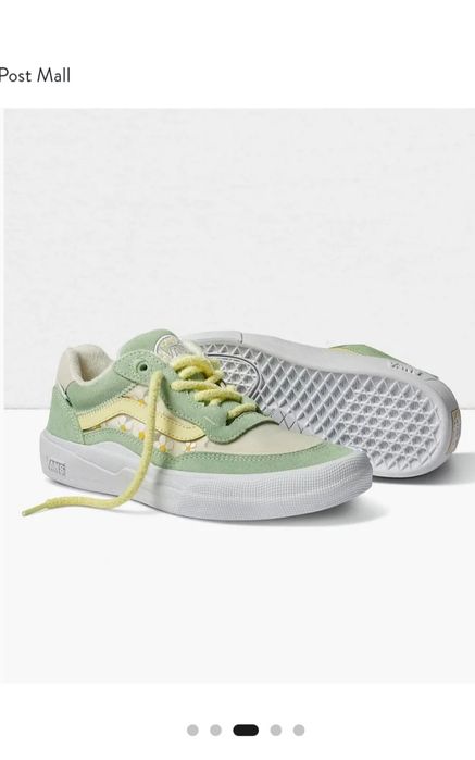 Vans пастельною зелені Vans Skate Wayvee Brighton Zeuner 38 розмір