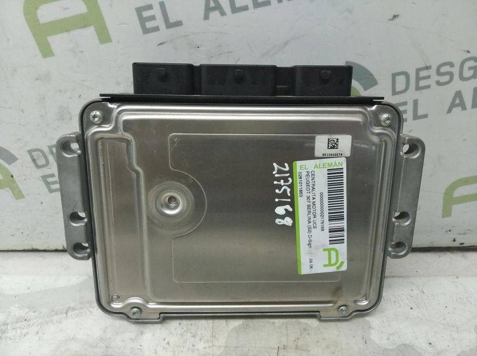 CENTRALINA MOTOR UCE PEUGEOT 307 2007 -0281011863