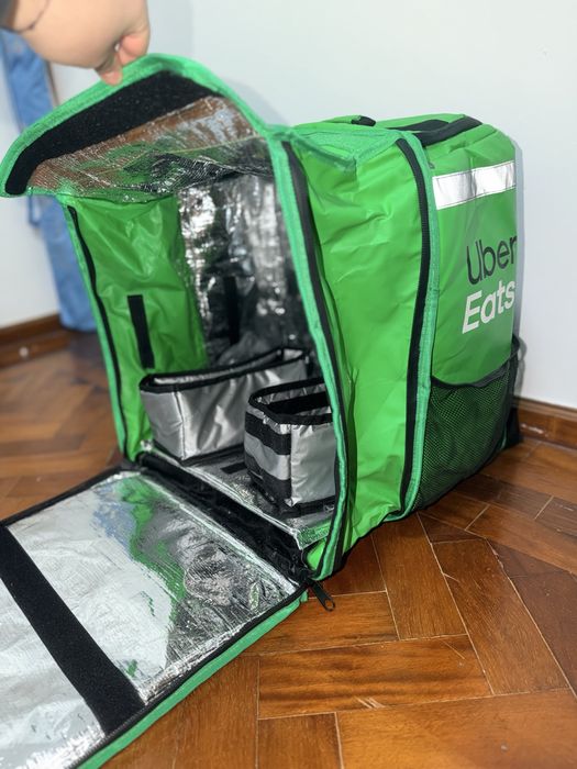 Mochila isotermica Uber Eats