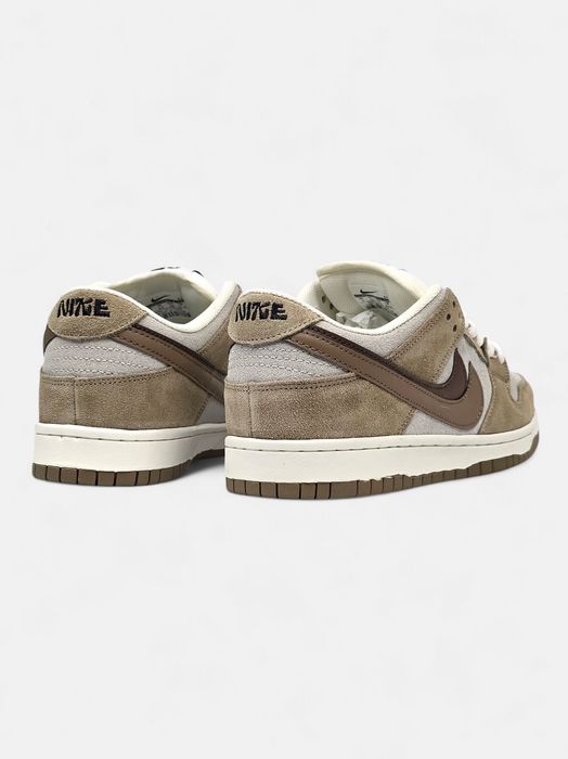 Кросівки Nike SB Dunk Double Swoosh Brown premium
