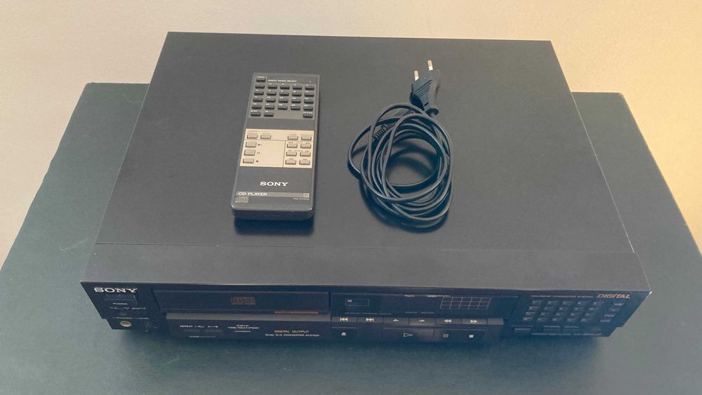 Sony CDP-222ESD – Leitor de CD High-Fi, muito bom estado
