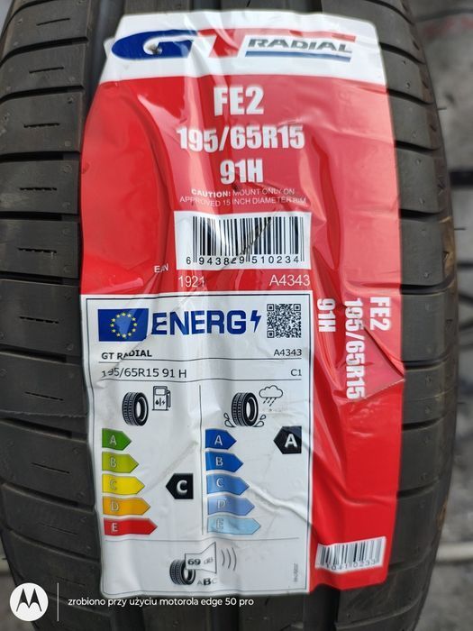 195/65r15 91H GT Radial FE2