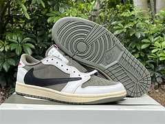 Travis Scott x Air Jordan 1 Low OG Olive Green 36-46