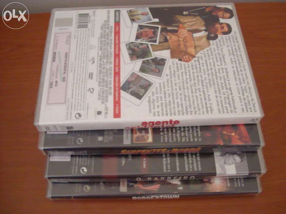 Lote de 4 filmes em DVD novos