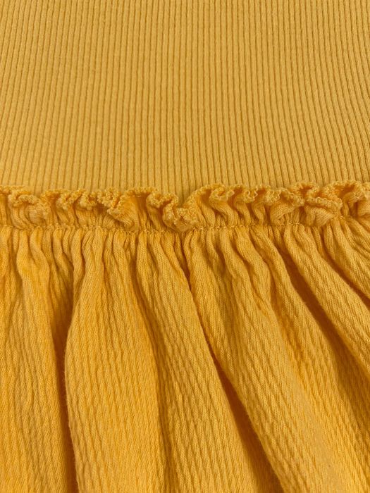 Літнє плаття платтячко сукня сарафан 5-6 р 110-116 р жовте платье