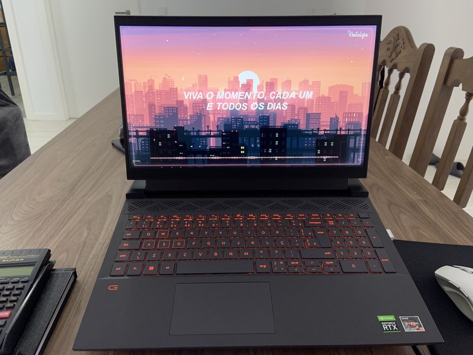 Dell G15 5525 Gaming Ryzen RTX Portátil 630€ Excelente Estado