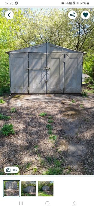 Сдам в аренду металевий гараж