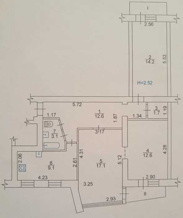 Продам 3к кв Коммунальный рынок. ТРЦ  КЛАСС. Сертификат.IN