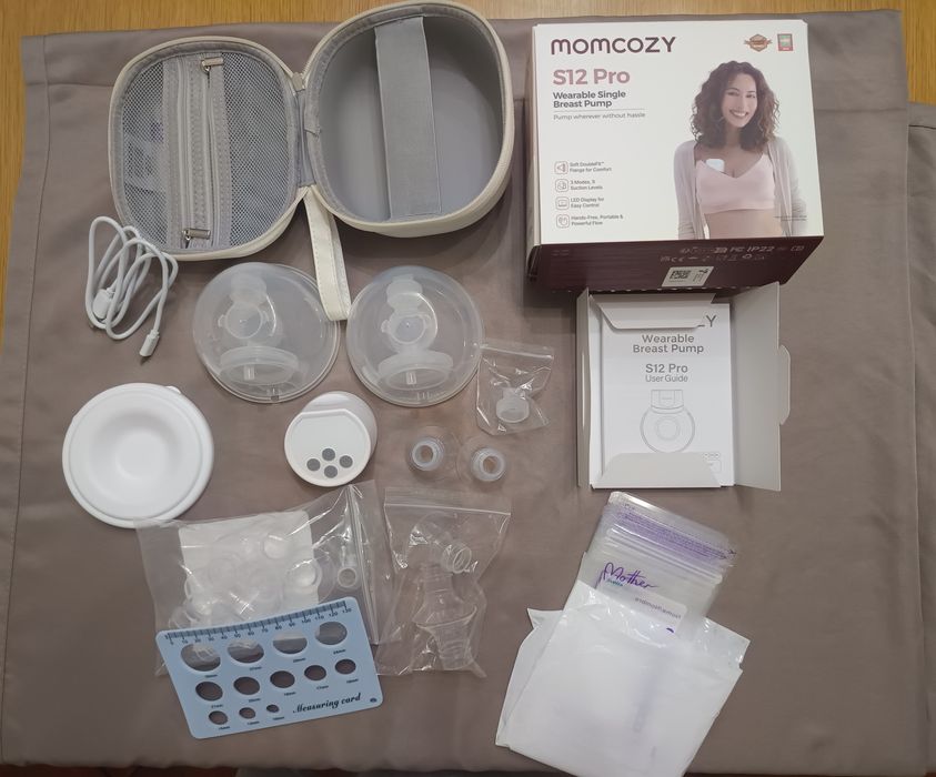 Momcozy S12 Pro – Extrator de Leite Elétrico Portátil (Como Novo)