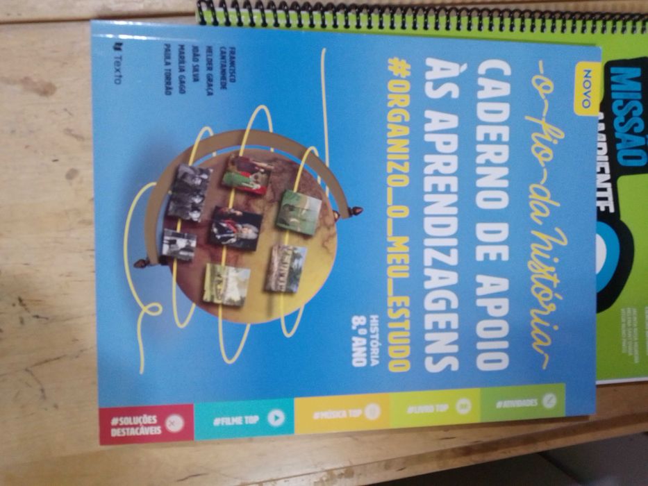 Manuais e Cadernos de Atividades do 8º Ano