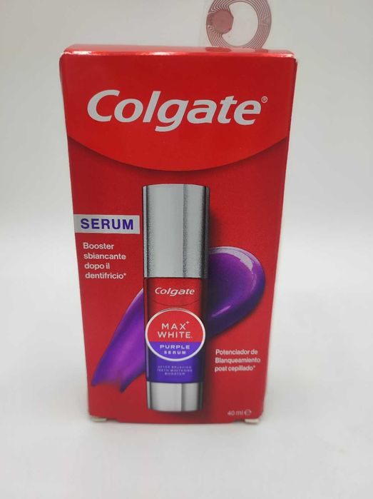 Colgate Max White Purple Serum 40 ml - wybielający booster do zębów