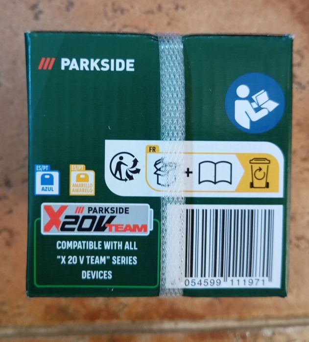 Bateria de 4Ah Parkside nova e selada