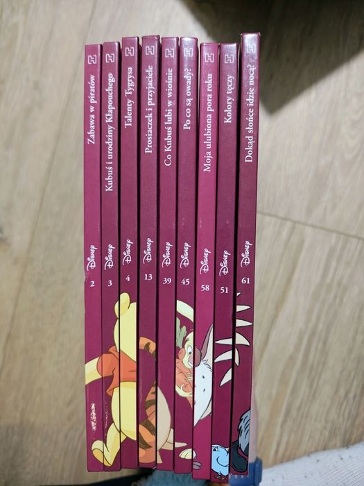 kolekcja Hachette Kubuś i przyjaciele 9 książek