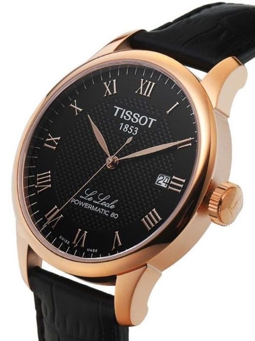 Годинник Tissot Le Loche Powermatic 80 Gold Sapphire (оригінал)