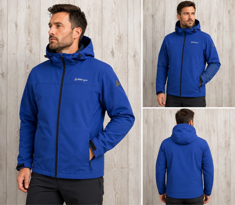 Kurtka softshell Spitsbergen r.L styl outdoor
