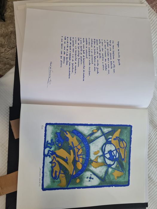 Serigrafias Triologia Marítima de Domingos Mateus