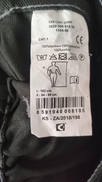 Spodnie robocze CXS LUXY JOSEF