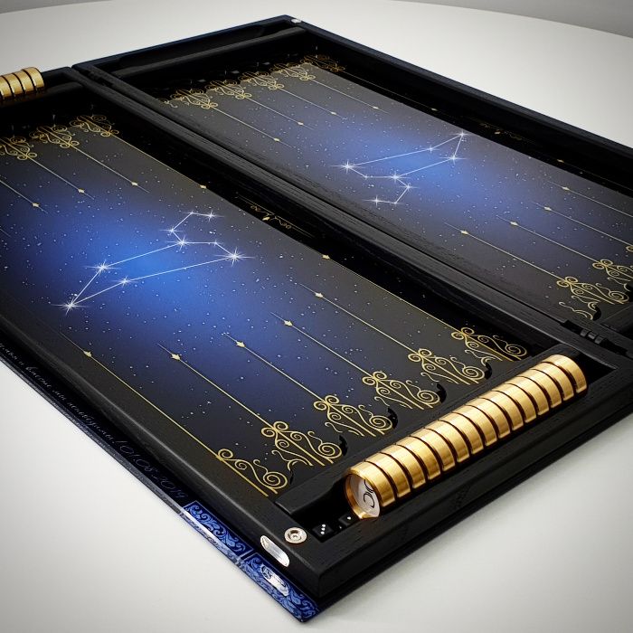 Нарды из прочного стекла + дизайн под заказ от бренда Art-limit. Нарди