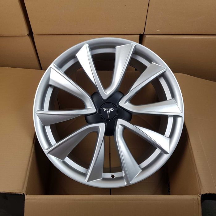 Нові Диски На Авто R19 5x114.3 Тесла Р19 Tesla Model Y Model 3 Silver