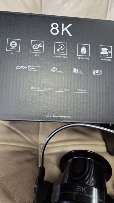 Wyprzedaż kołowrotek okuma 8k Zapraszamy