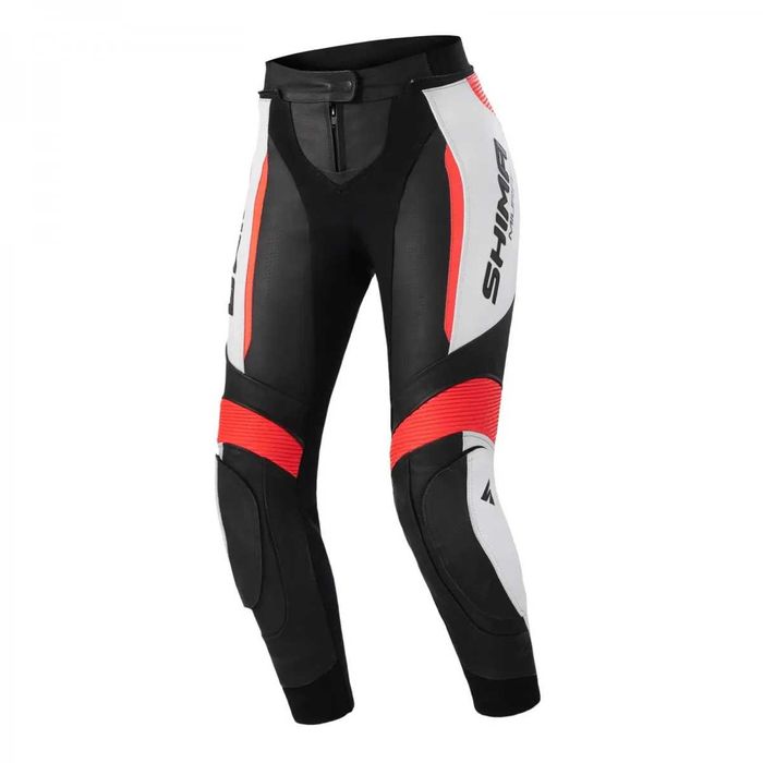 Spodnie motocyklowe damskie SHIMA Miura 2.0 RED FLUO rozmiar 34 Outlet
