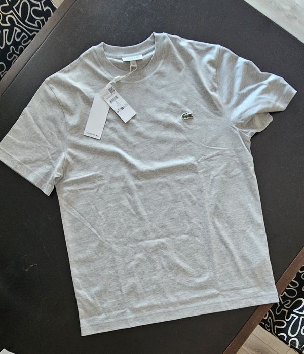 Lacoste t shirt cinza