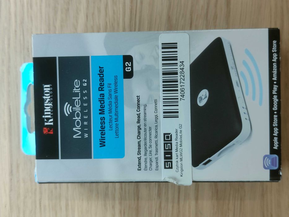 Kingston MobileLite Wireless G2 (SD, USB, Wi-Fi, Powerbank)