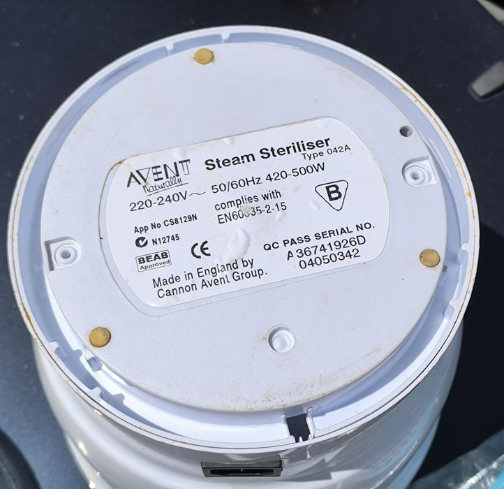 Esterilizador de biberões AVENT