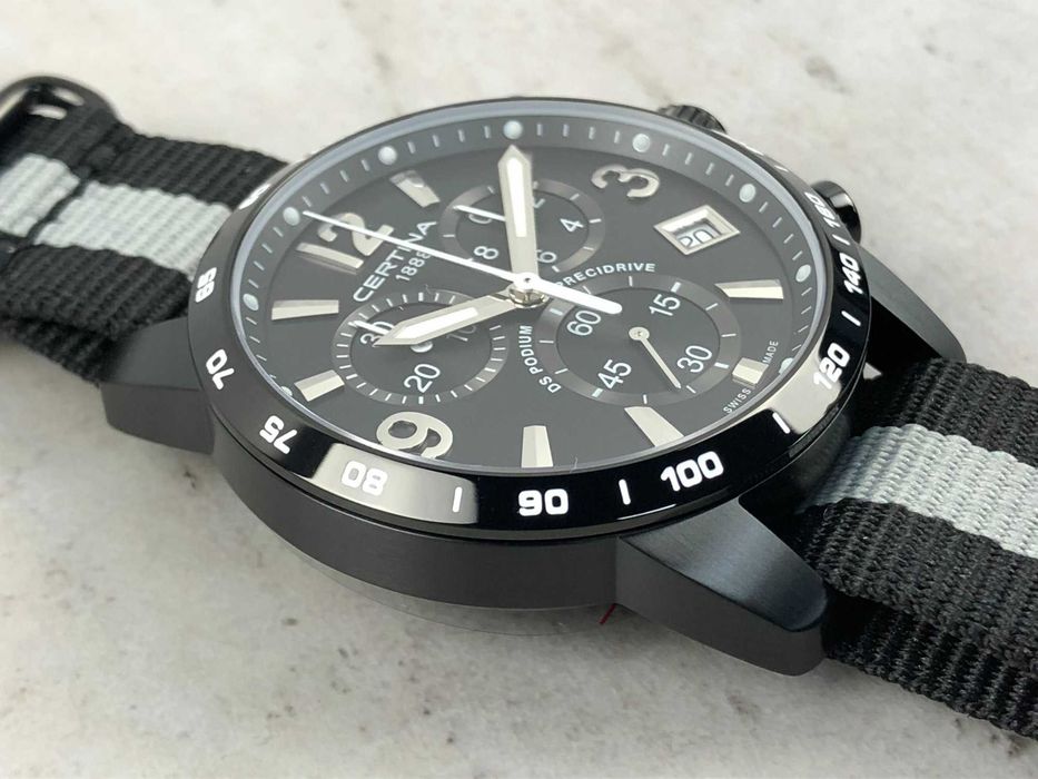 Relógio Certina DS Podium Preto (Novo)