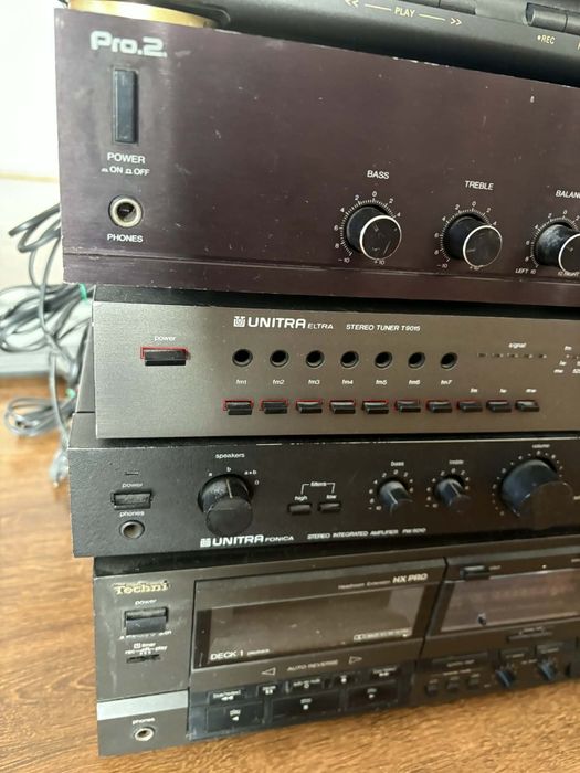 Sprzęt audio mix Diora Technics Saba Pro2