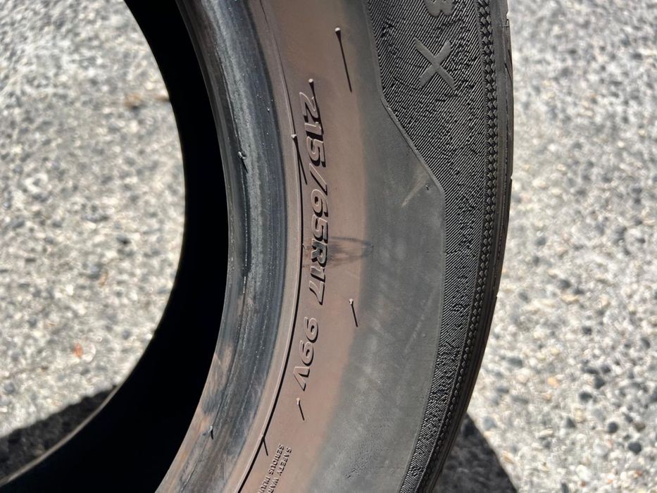 215/65/17 Hankook 2 pneus