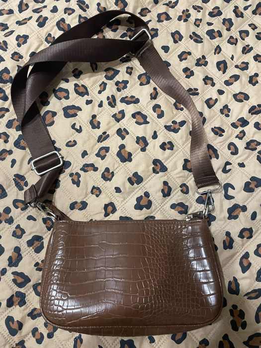 Сумочка шоколадного кольору/коричнева сумка