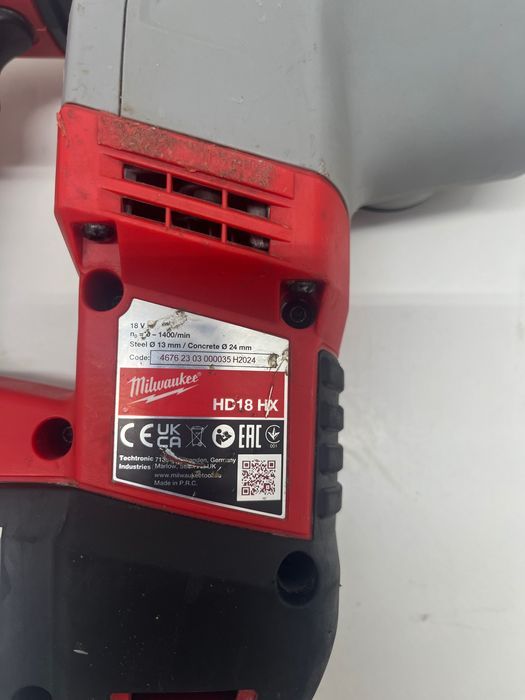Młotowiertarka Milwaukee HD18 HX SDS Plus 18V body 4 tryby pracy 2,4J